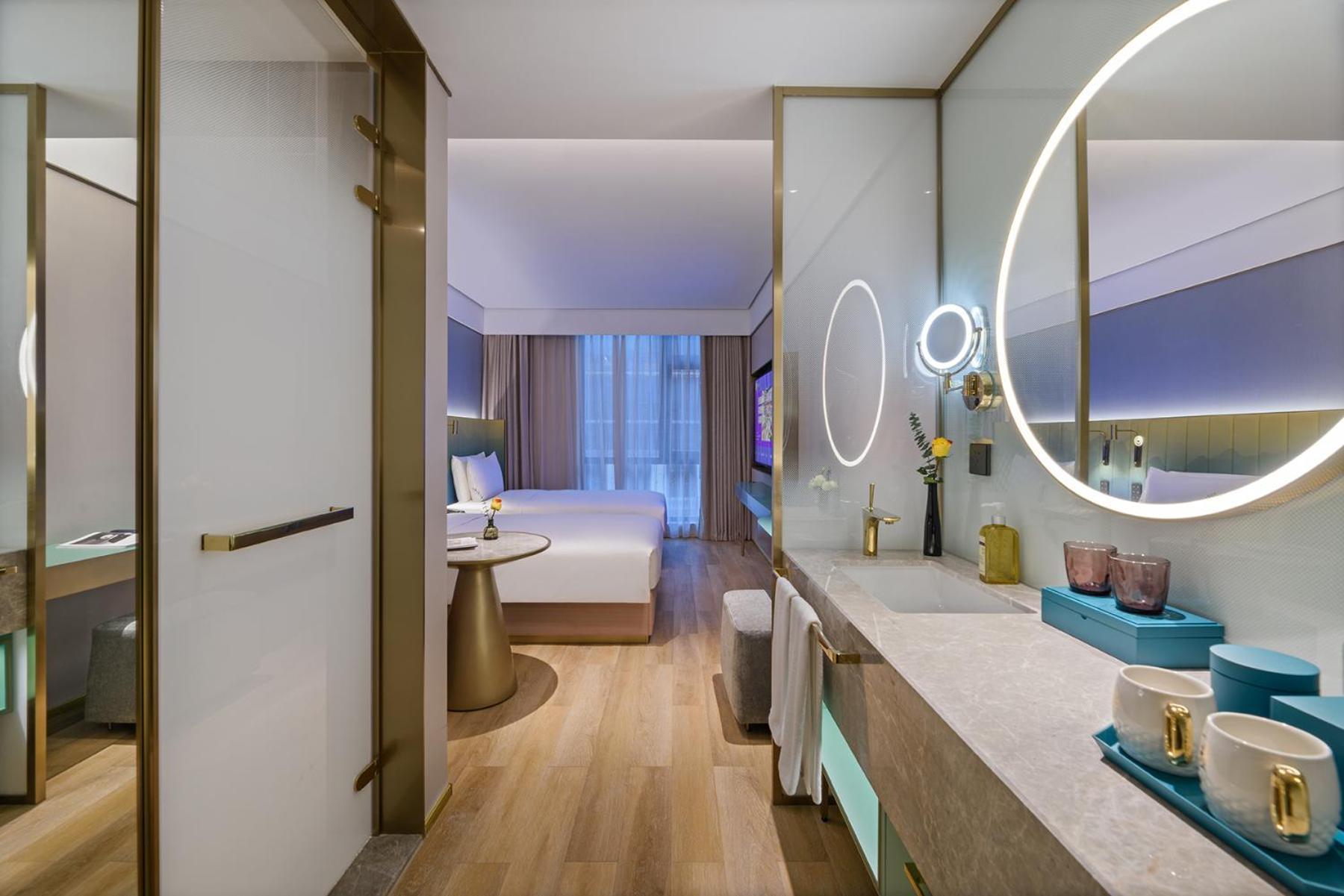 Manxin Hotel Shanghai Hongqiao Airport International Exhibition Center Esterno foto